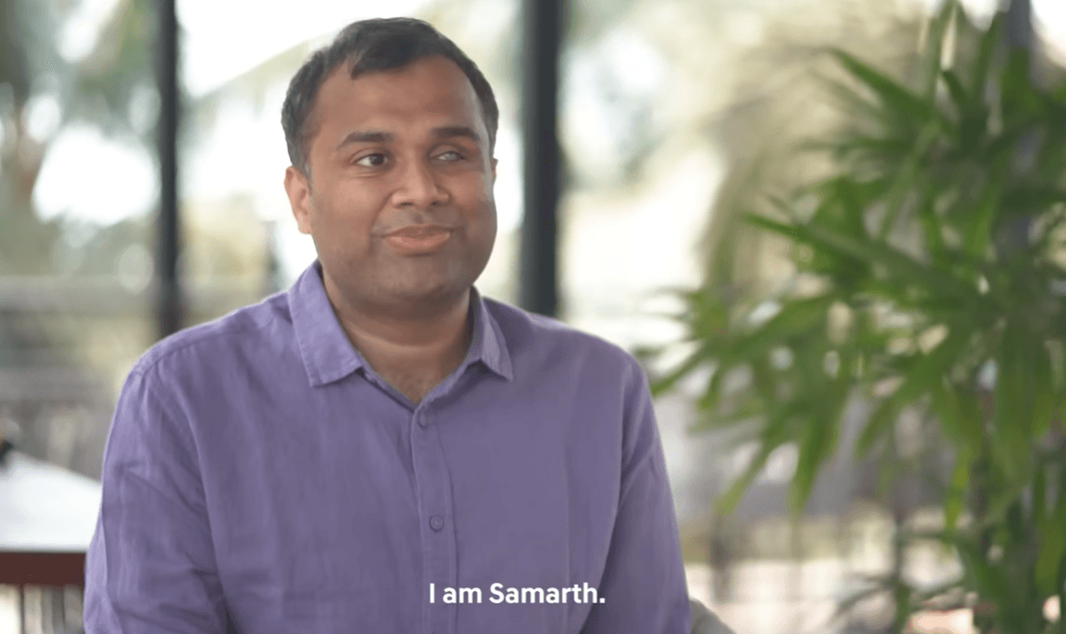 Vineet Saraiwala’s story, told with Samarthanam