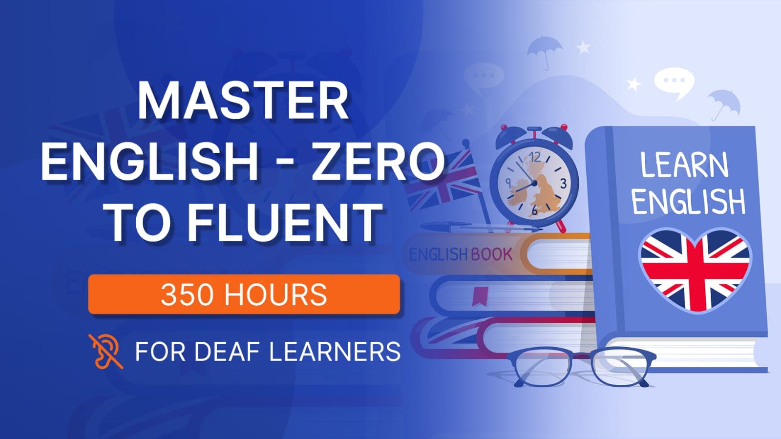 Cover image for Master English - from Zero to Fluent