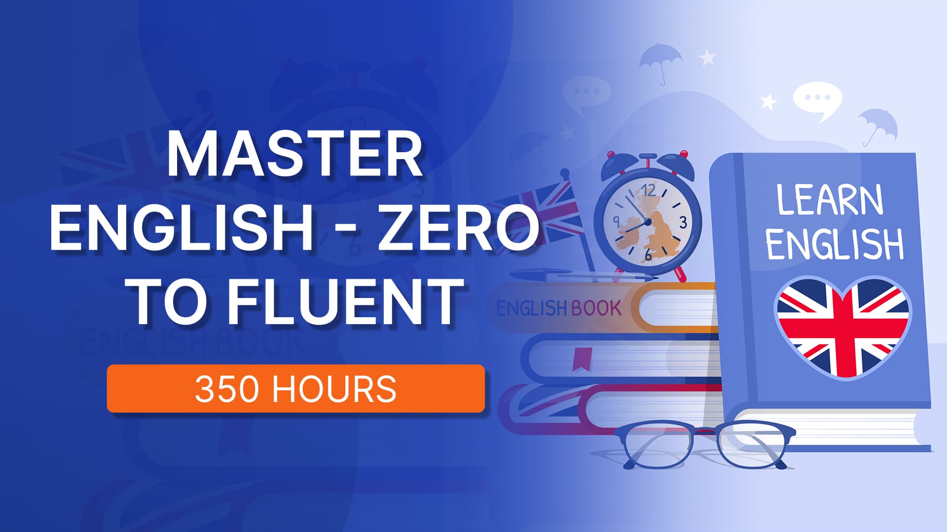 Cover image for Master English - from Zero to Fluent