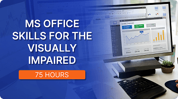 Cover image for MS Office Skills for the Visually Impaired