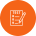 Over 100 topic-wise mock tests to build your skills. icon
